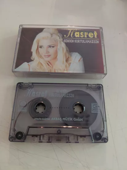 Hasret  – Benden Kurtulamazsın -  Almanya Basım  Kaset Albüm/ Akbaş Müzik
