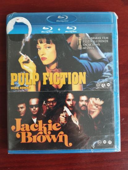PULP FICTION / JACKIE BROWN ( 2 Film) -  Blu-ray 2xDisc /Ambalajında