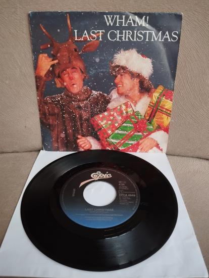 Wham! – Last Christmas - 1984 Hollanda Basım 45 LİK PLAK