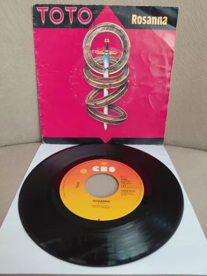 TOTO   –   Rosanna  - 1982  Hollanda Basım 45’lik  Plak