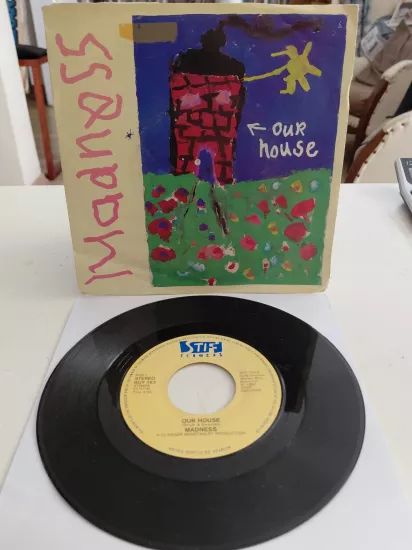 Madness –  Our House  - 1982  Hollanda Basım 45 lik Plak