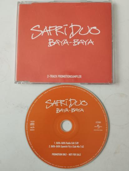 Safri Duo – Baya-Baya -  2001 Avrupa  Basım - 2. El  CD, Single, Promo