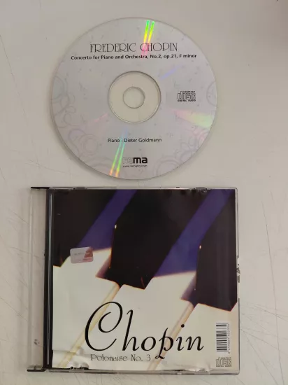 Chopin  - Polonaise No.3 -  Avrupa Basım  CD Albüm