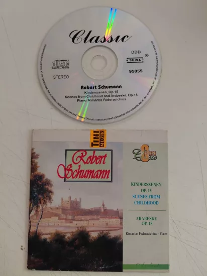 Schumann  - Kinderszenen op.15 /Arabeske op.18 -  Avrupa Basım  CD Albüm
