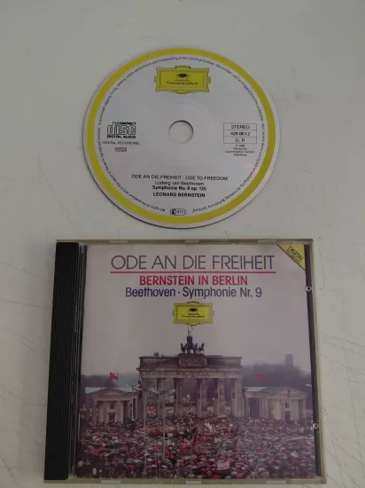 Bernstein In Berlin - Beethoven – Ode An Die Freiheit · Symphonie Nr. 9 - 1990 Almanya Basım CD Albüm
