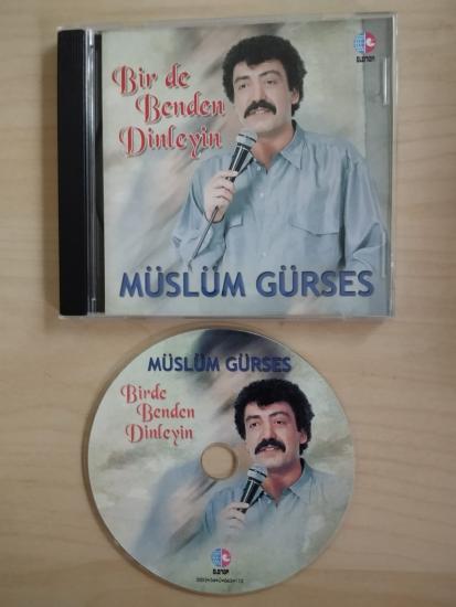 Müslüm Gürses – Bir De Benden Dinleyin - 2002 Türkiye Basım - CD Albüm/Elenor Müzik