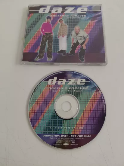 Daze – Together Forever (The Cyber Pet Song)  - 1998  Danimarka Basım -  CD, Single