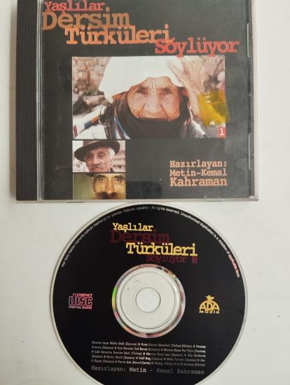 Metin & Kemal Kahraman: Yaşlılar Dersim Türküleri Söylüyor - Türkiye Basım 2. El  CD Albüm