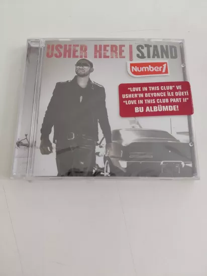 Usher  – Here I Stand - 2008  Avrupa  Basım - CD Albüm/Açılmamış Ambalajlı