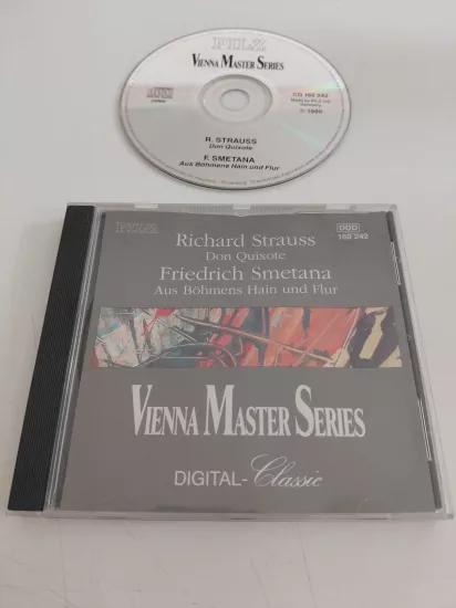 Richard Strauss / Friedrich Smetana – Don Quixote / Aus Böhmens Hain Und Flur – 1991 Almanya Basım - CD Albüm