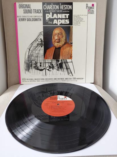 MAYMUNLAR CEHENNEMİ / Planet Of The Apes ( Soundtrack) - Jerry Goldsmith -1968 USA Basım Nadir LP Plak