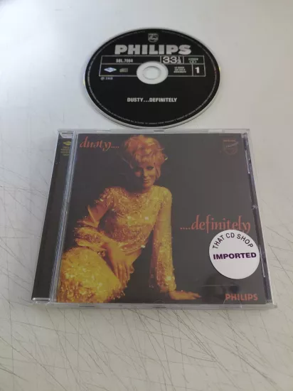 Dusty Springfield – Dusty... Definitely - 2001 İngiltere Basım CD Albüm
