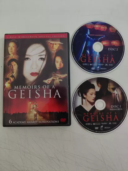 Memoirs Of A Geisha / Bir Geyşa’nın Anıları -2xDVD Film /1. Bölge-Türkçe altyazı yoktur