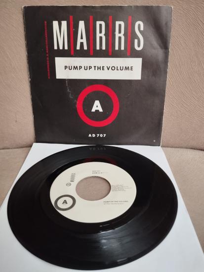 M.A.R.S - Pump Up The Volume - 1987 Hollanda  Basım 45 LİK PLAK