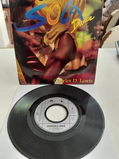 CHARLES D. LEWIS - SOCA DANCE - 1990 FRANSA  BASIM 45 LİK PLAK