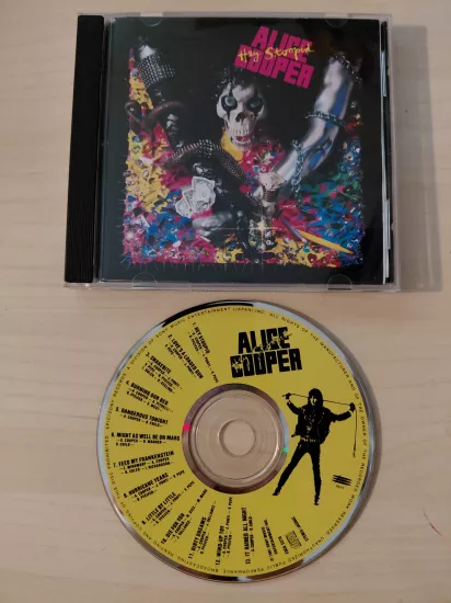 Alice Cooper  ‎– Hey Stoopid - 1991  Japonya Basım CD Albüm
