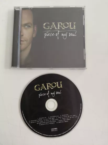 Garou  –  Piece Of My Soul - 2008 Avrupa Basım CD Albüm