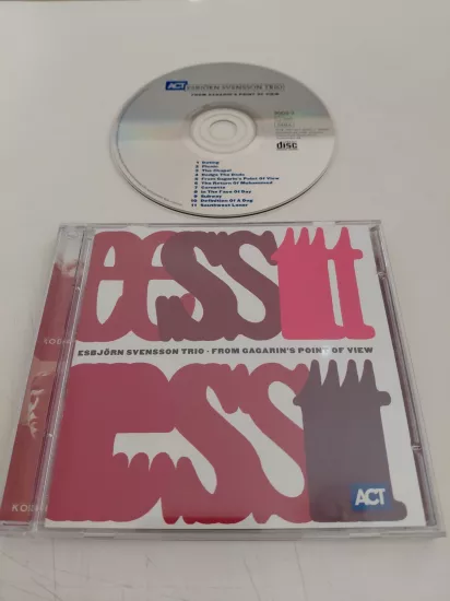 Esbjörn Svensson Trio ‎– From Gagarin’s Point Of View - 1999 Almanya  Basım - CD Albüm