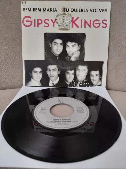 Gipsy Kings  – Bem Bem Maria / Tu Quieres Volver -  1988  Fransa Basım 45 lik Plak