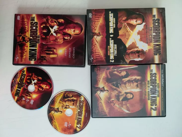 The Scorpion King Collection / Akrep Kral Koleksiyonu  - 2xDVD Film Seti