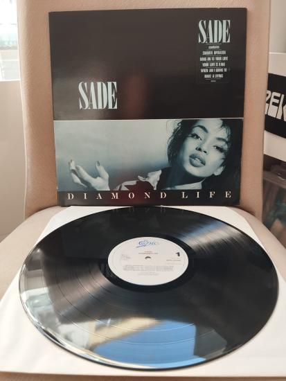 SADE  -  Diamond Life  - 1984 Hollanda  Basım 33 Lük LP Albüm Plak