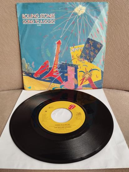 ROLLING STONES  –  Going To A Go Go (Live)  - 1982 Hollanda Basım 45 LİK PLAK - 2. El