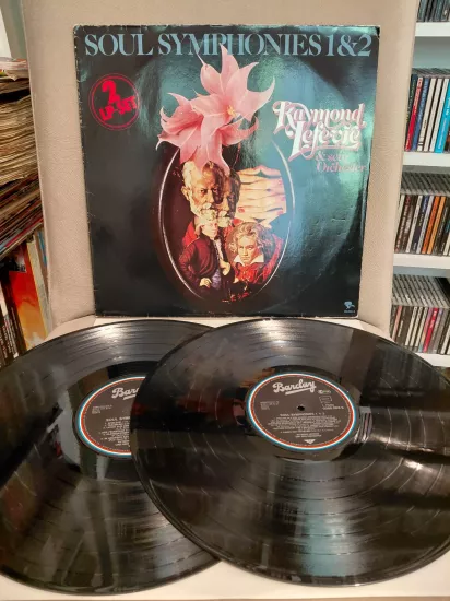 Raymond Lefèvre & Sein Orchester  – Soul Symphonies 1&2 – 1977 Almanya Basım Plak - 2xLP Albüm