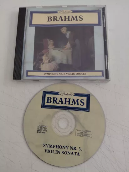 Brahms – Symphony Nr. 3, Violin Sonata  - 1996  Hollanda Basım CD Albüm