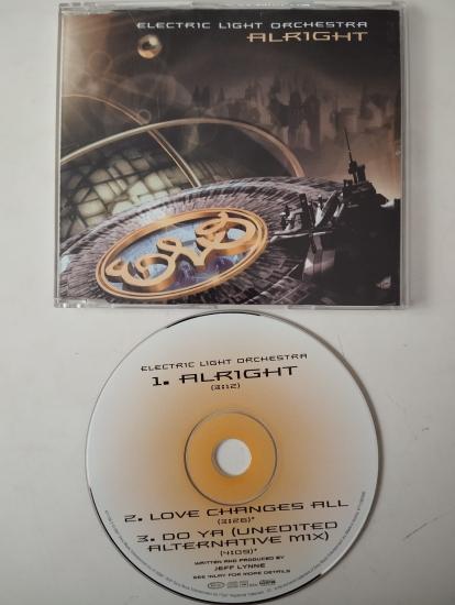 Electric Light Orchestra ‎– Alright-  2001 Avusturya  Basım - 2. El CD, Single