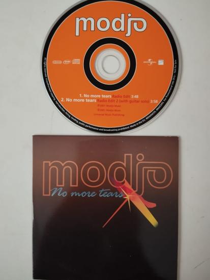 Modjo ‎– No More Tears -  2001 Avrupa  Basım - 2. El  CD, Single, Promo, Card Sleeve