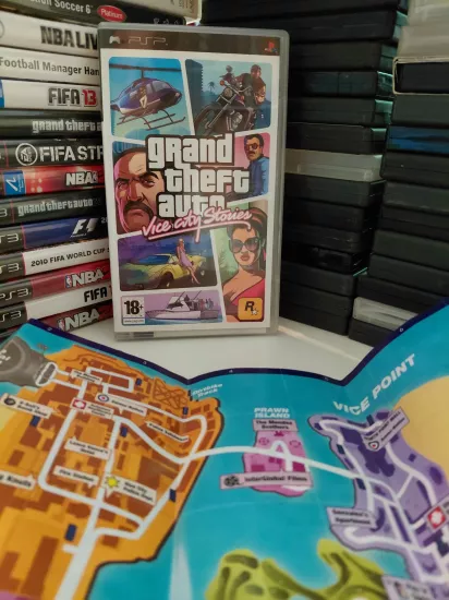 Grand Theft Auto Vice City Stories   - PSP Oyun