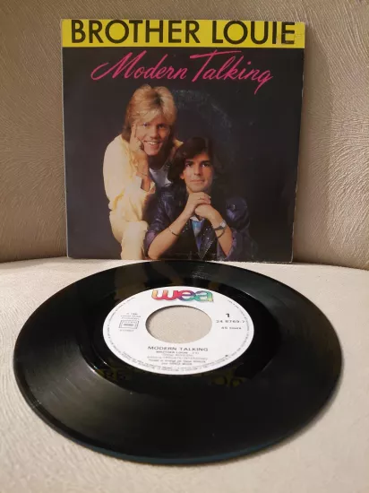 Modern Talking  –  Brother Louie -  1986  Fransa Basım 45lik Plak