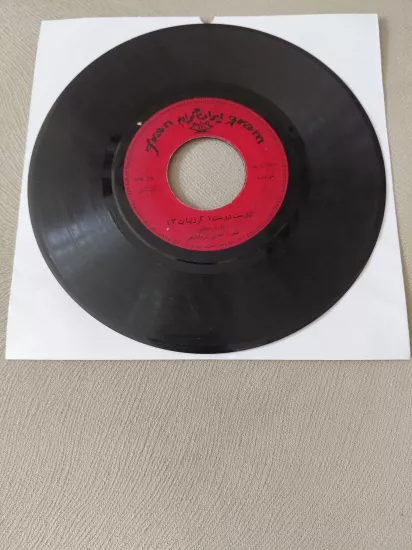 Golpa / Akbar Golpayegani –  Doost Doost -Kordiyat  -  İran Dönem  Basım  45’lik  Plak /Kapaksız