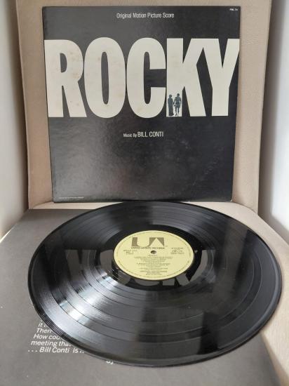 Bill Conti  –  ROCKY (Soundtrack) - 1977 Japonya  Basım LP Plak