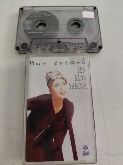 Nur Ertürk -  Ben Sana Yandım  -  Almanya Basım  Kaset Albüm/Akbaş Müzik