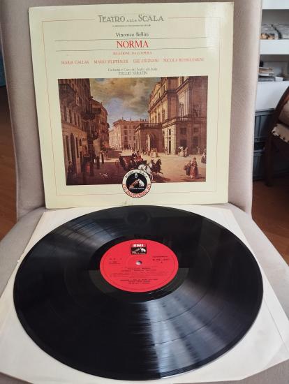 Vincenzo Bellini – Norma: Selezione Dall’opera -  İtalya Basım LP Plak Albüm (Opera)