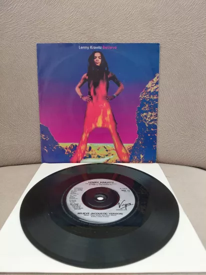 Lenny Kravitz   – Believe  - 1993  İngiltere Basım 45lik Plak