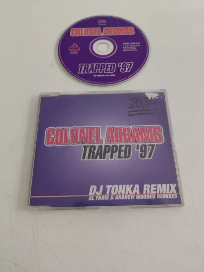 Colonel Abrams  – Trapped ’97 - 1997  Almanya Basım -  CD, Maxi-Single