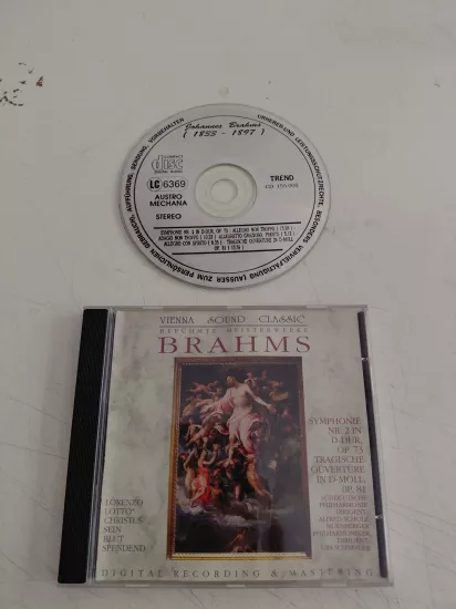 Johannes Brahms (1833-1897)  - Avusturya Basım CD Albüm