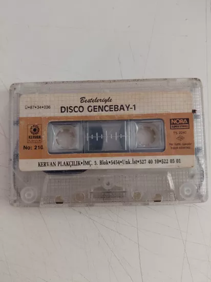 Osman İşmen - Besteleriyle Disco Gencebay 1  - 1987 Türkiye Basım 2. El Kaset