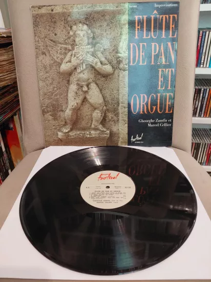 Gheorghe Zamfir et Marcel Cellier  – Flûte De Pan Et Orgue – 1977 Fransa Basım Plak  LP Albüm