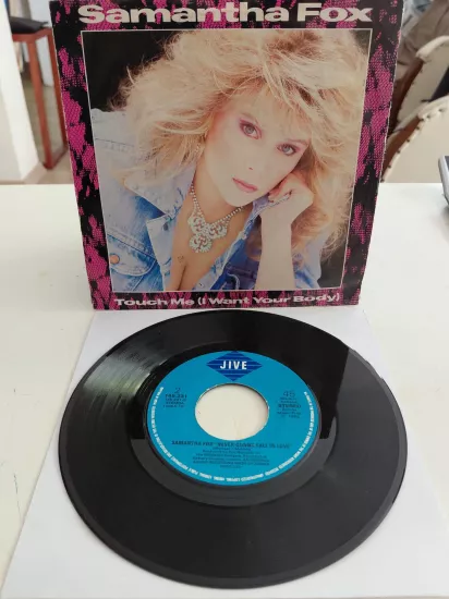 Samantha Fox – Touch Me (I Want Your Body)  - 1986  Belçika Basım 45 lik Plak