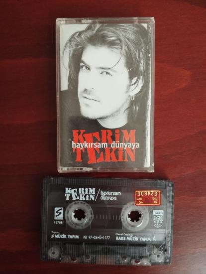 Kerim Tekin ‎– Haykırsam Dünyaya  -  1997 Türkiye Basım Kaset Albüm