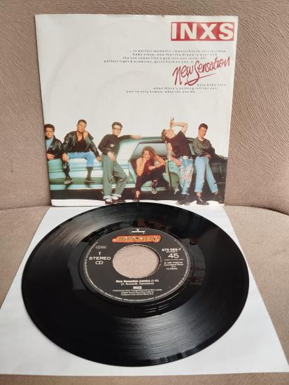 INXS – New Sensation - 1987  Hollanda Basım 45 lik Plak