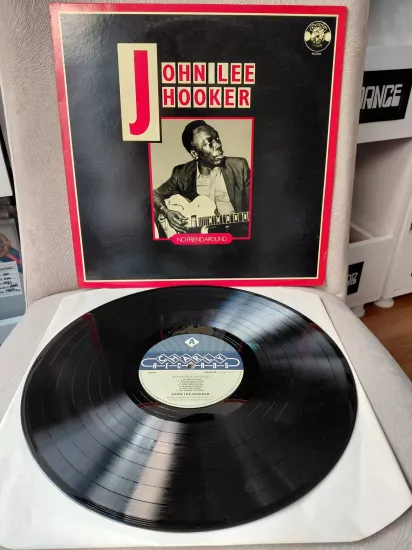 John Lee Hooker  – No Friend Around - 1979 İngiltere Basım 33 Lük LP Albüm Plak