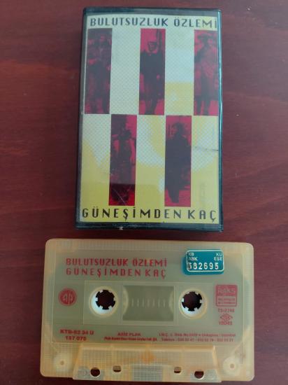 Bulutsuzluk Özlemi – Güneşimden Kaç - 1993 Türkiye Basım Kaset Albüm