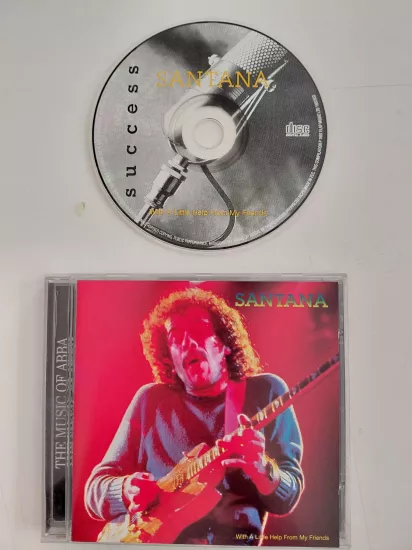 Santana  – With A Little Help From My Friends – 1997 Avrupa Basım - CD Albüm