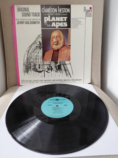MAYMUNLAR CEHENNEMİ / Planet Of The Apes ( Soundtrack) - Jerry Goldsmith -1968 USA Basım Nadir LP Plak