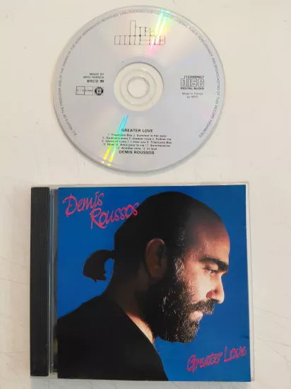 Demis Roussos – Greater Love - 1986 Hollanda Basım CD Albüm