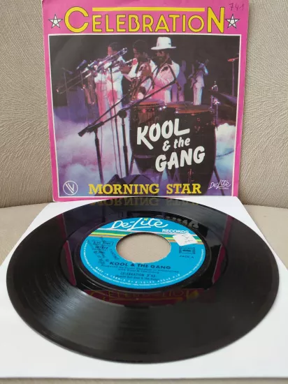 Kool & The Gang  –  Celebration -  1980  Fransa Basım 45 lik Plak